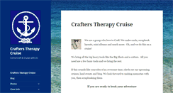 Desktop Screenshot of crafterstherapycruise.com